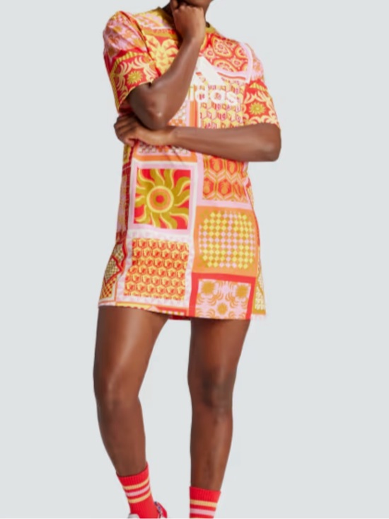 adidas Other - adidas x Farm Rio Kaleidoscope T-shirt Dress